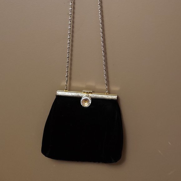 Black Clutch Purse - Pre-Owned - Picture 7 of 7